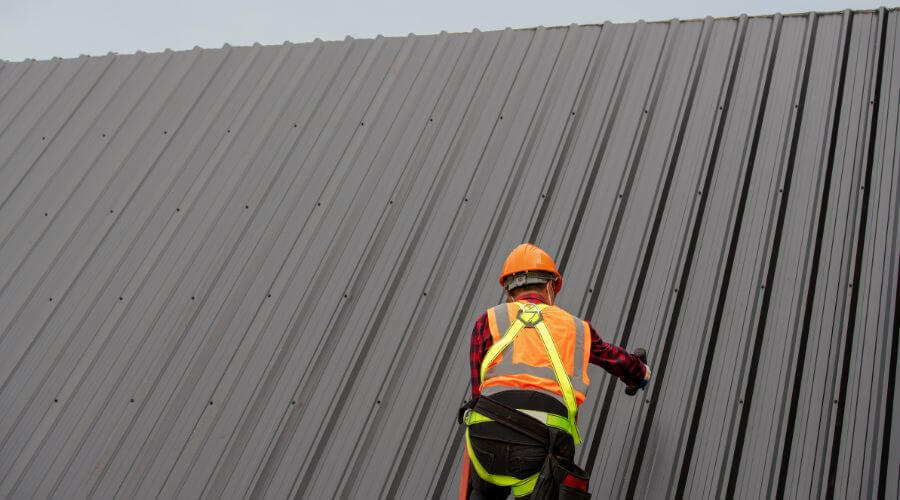 Professional metal roof installation in New Matamoras, OH